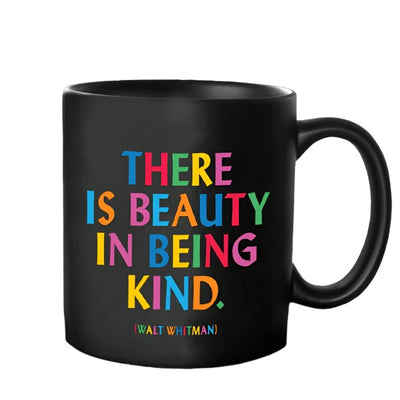Beauty in Being Kind Mug Mugs Quotable Cards  Paper Skyscraper Gift Shop Charlotte
