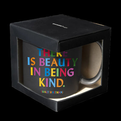 Beauty in Being Kind Mug Mugs Quotable Cards  Paper Skyscraper Gift Shop Charlotte