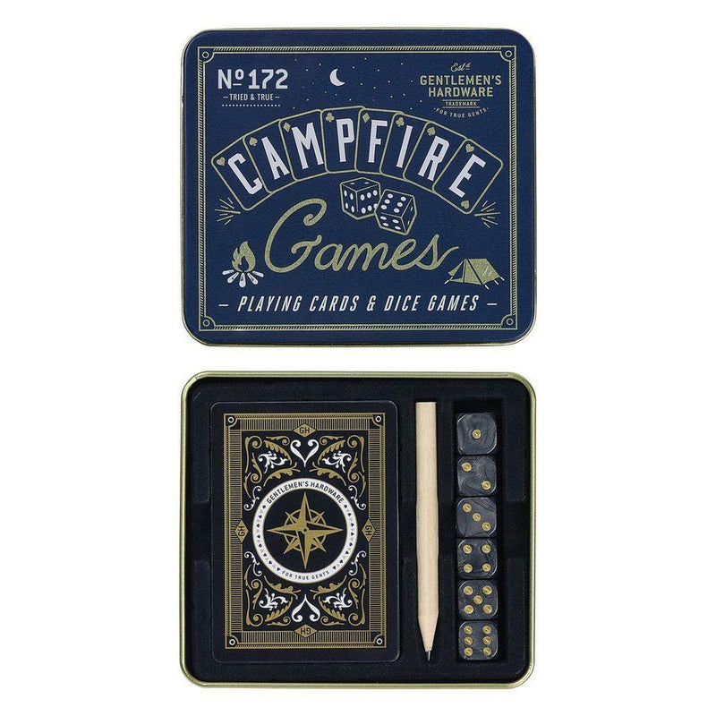 Campfire Games - Cards, Dice, Score Pad Games Gentlemen&