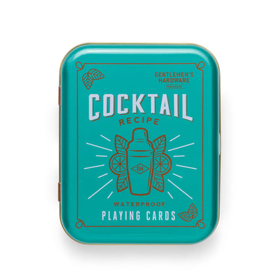 Cocktail Recipe Playing Cards Games Gentlemen's Hardware  Paper Skyscraper Gift Shop Charlotte