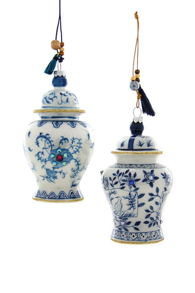 Chinoiserie Ginger Jar Ornament | Assorted Ornaments Cody Foster  Paper Skyscraper Gift Shop Charlotte