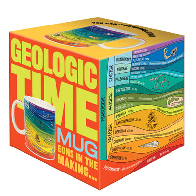 Geologic Time Mug mugs Unemployed Philosophers Guild  Paper Skyscraper Gift Shop Charlotte