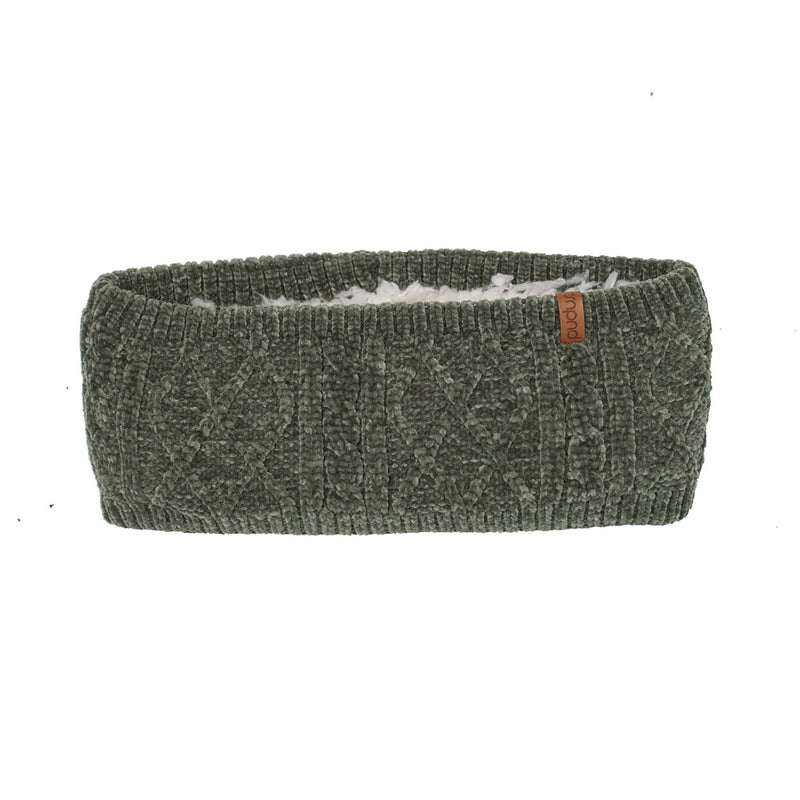 Beetle Chenille Cable Knit Headband