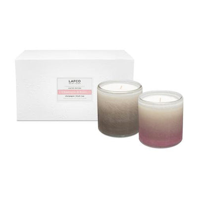 Champagne & Roses | 6.5oz Candle Duo Candles Lafco  Paper Skyscraper Gift Shop Charlotte