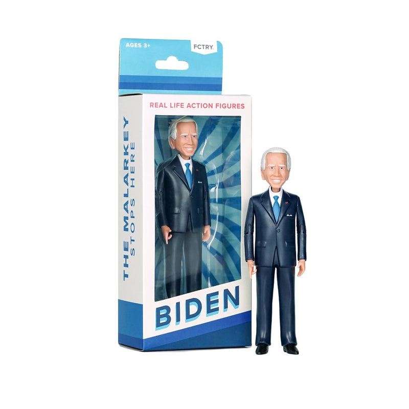 Joe Biden Action Figure jokes & novelty FCTRY  Paper Skyscraper Gift Shop Charlotte