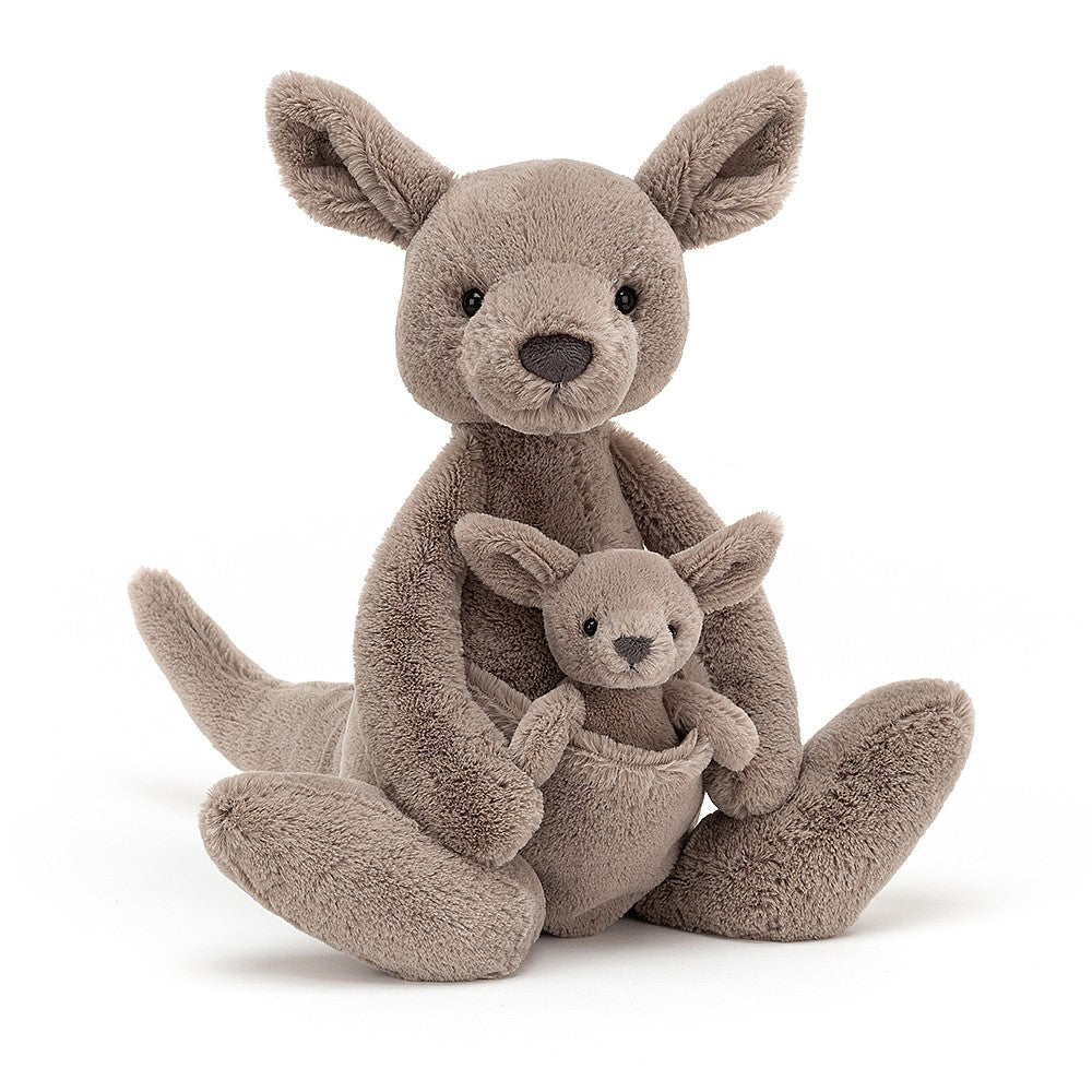 Kara Kangaroo 15 " Stuffed Animals Jellycat  Paper Skyscraper Gift Shop Charlotte