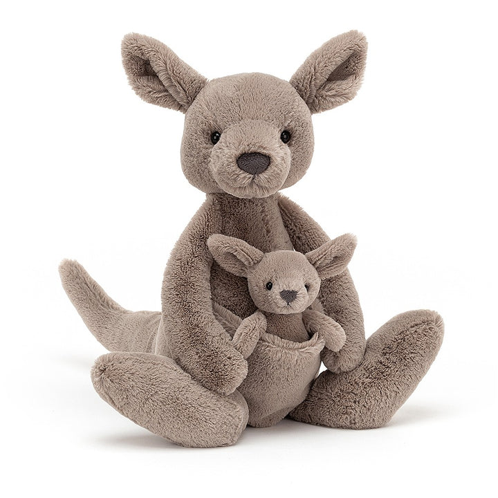 Kara Kangaroo 15 " Stuffed Animals Jellycat  Paper Skyscraper Gift Shop Charlotte