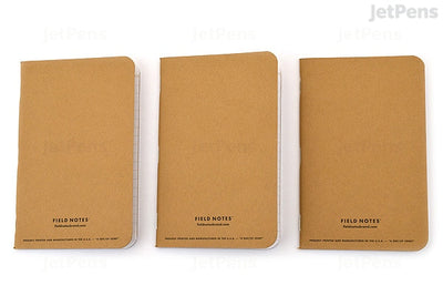 Field Notes | Left-Handed Memo Book | Set of 3 Notebooks Field Notes Brand  Paper Skyscraper Gift Shop Charlotte