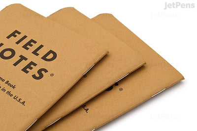 Field Notes | Left-Handed Memo Book | Set of 3