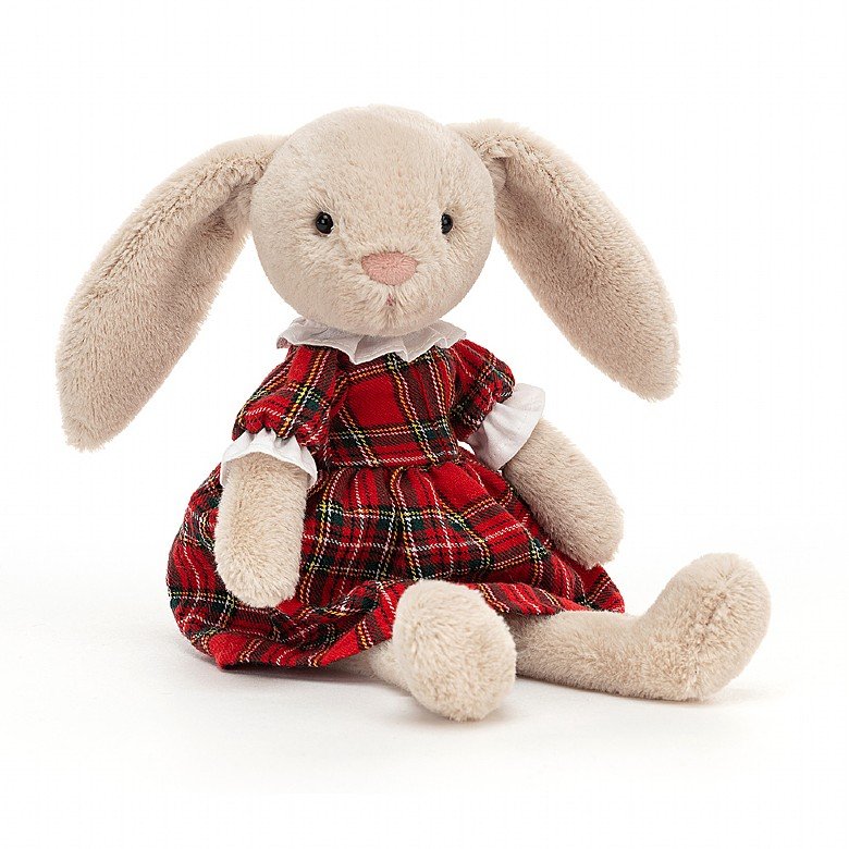 Lottie Tartan Bunny Stuffed Animals Jellycat  Paper Skyscraper Gift Shop Charlotte