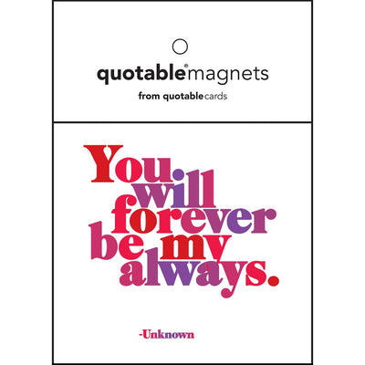 Check out our Magnet Forever be My Always now at PaperSkyscraper.com