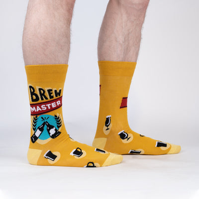 Brew Master Men's Crew Socks
