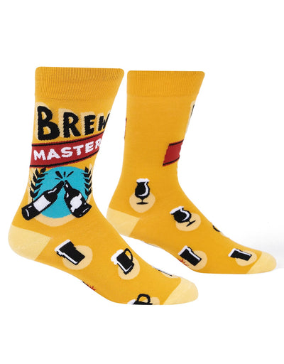 Brew Master Men's Crew Socks