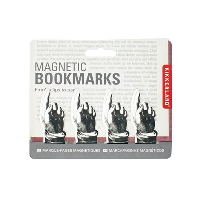 Magnetic Pointing Hand Bookmarks | Set of 4