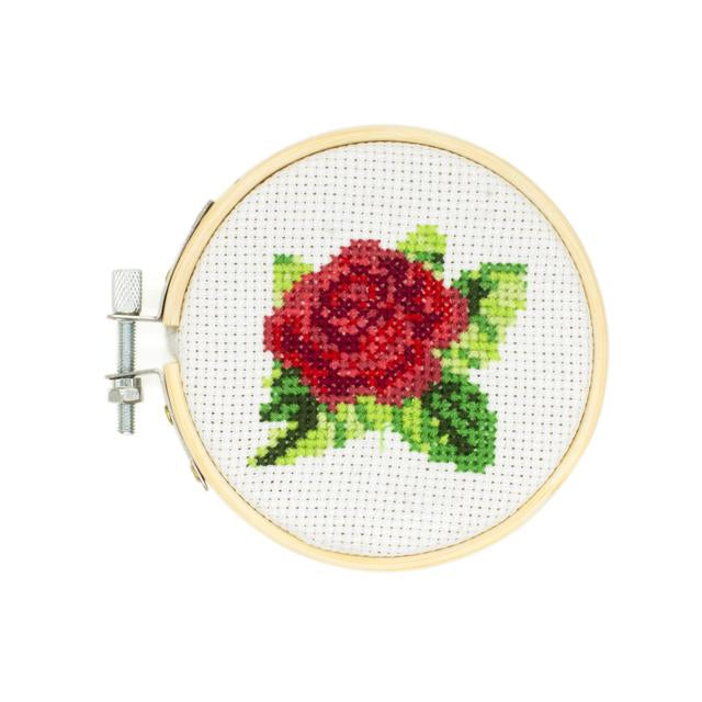 Mini Embroidery Kit | Rose
