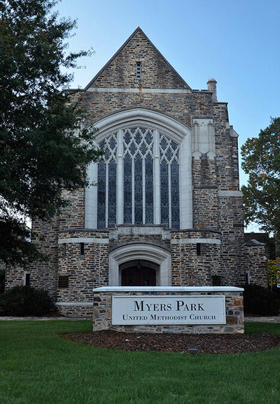 Myers Park Methodist card Cards Nancy Williams Photography  Paper Skyscraper Gift Shop Charlotte
