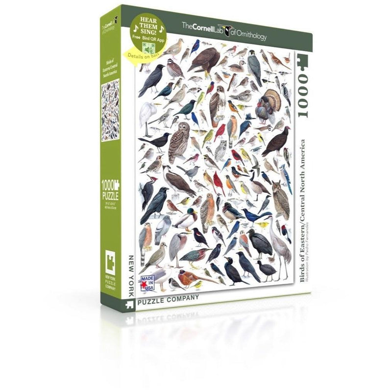 1000 Piece Jigsaw Puzzle | Birds of Eastern/Central North America