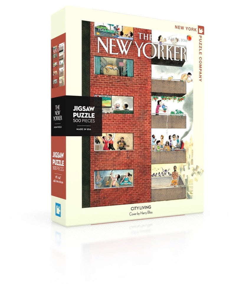 500 Piece Jigsaw Puzzle | City Living Jigsaw Puzzles New York Puzzle Company  Paper Skyscraper Gift Shop Charlotte