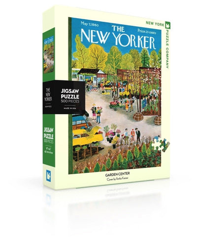 500 Piece Jigsaw Puzzle | Garden Center Jigsaw Puzzles New York Puzzle Company  Paper Skyscraper Gift Shop Charlotte