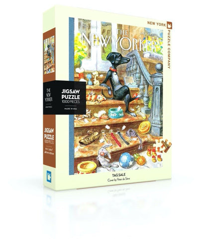 1000 Piece Jigsaw Puzzle |  NY Tag Sale Jigsaw Puzzles New York Puzzle Company  Paper Skyscraper Gift Shop Charlotte