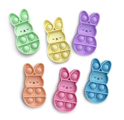 Mini Easter Pop Fidgety Bunnies | Scented Easter Top Trenz  Paper Skyscraper Gift Shop Charlotte