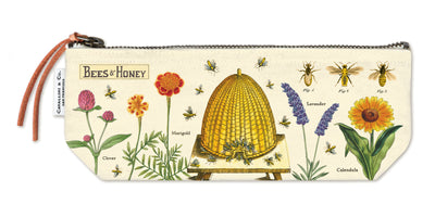 Mini Pouch | Bees & Honey Pouches Cavallini Papers & Co., Inc.  Paper Skyscraper Gift Shop Charlotte