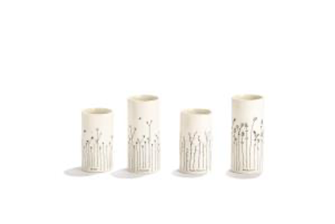 Organic Shape Vase Asst 4 Designs Vases & Planters Two&