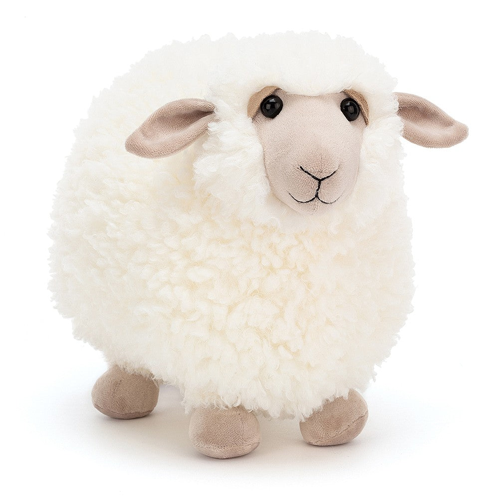 Rolbie Sheep Medium Stuffed Animals Jellycat  Paper Skyscraper Gift Shop Charlotte