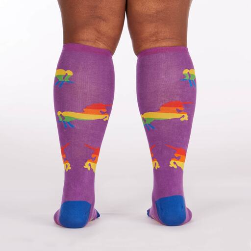 Socks | Knee High | Pride and Fabulous Socks Sock It to Me  Paper Skyscraper Gift Shop Charlotte