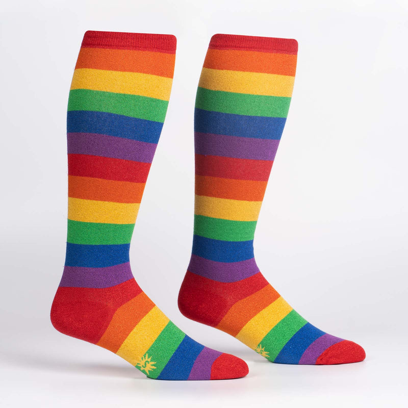 March With Pride Stretch It Socks Socks Sock It to Me  Paper Skyscraper Gift Shop Charlotte