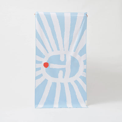 Sun Face Microfibre Towel Summer Essentials Sunnylife  Paper Skyscraper Gift Shop Charlotte