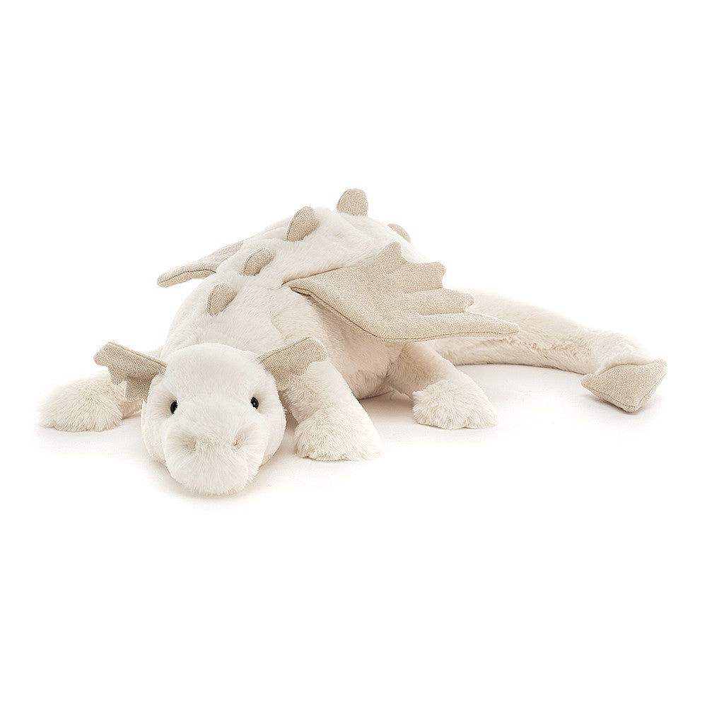 Snow Dragon | Small - Medium Stuffed Animals Jellycat  Paper Skyscraper Gift Shop Charlotte