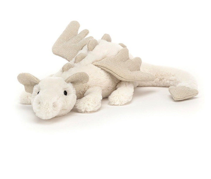 Snow Dragon | Small - Medium Stuffed Animals Jellycat  Paper Skyscraper Gift Shop Charlotte