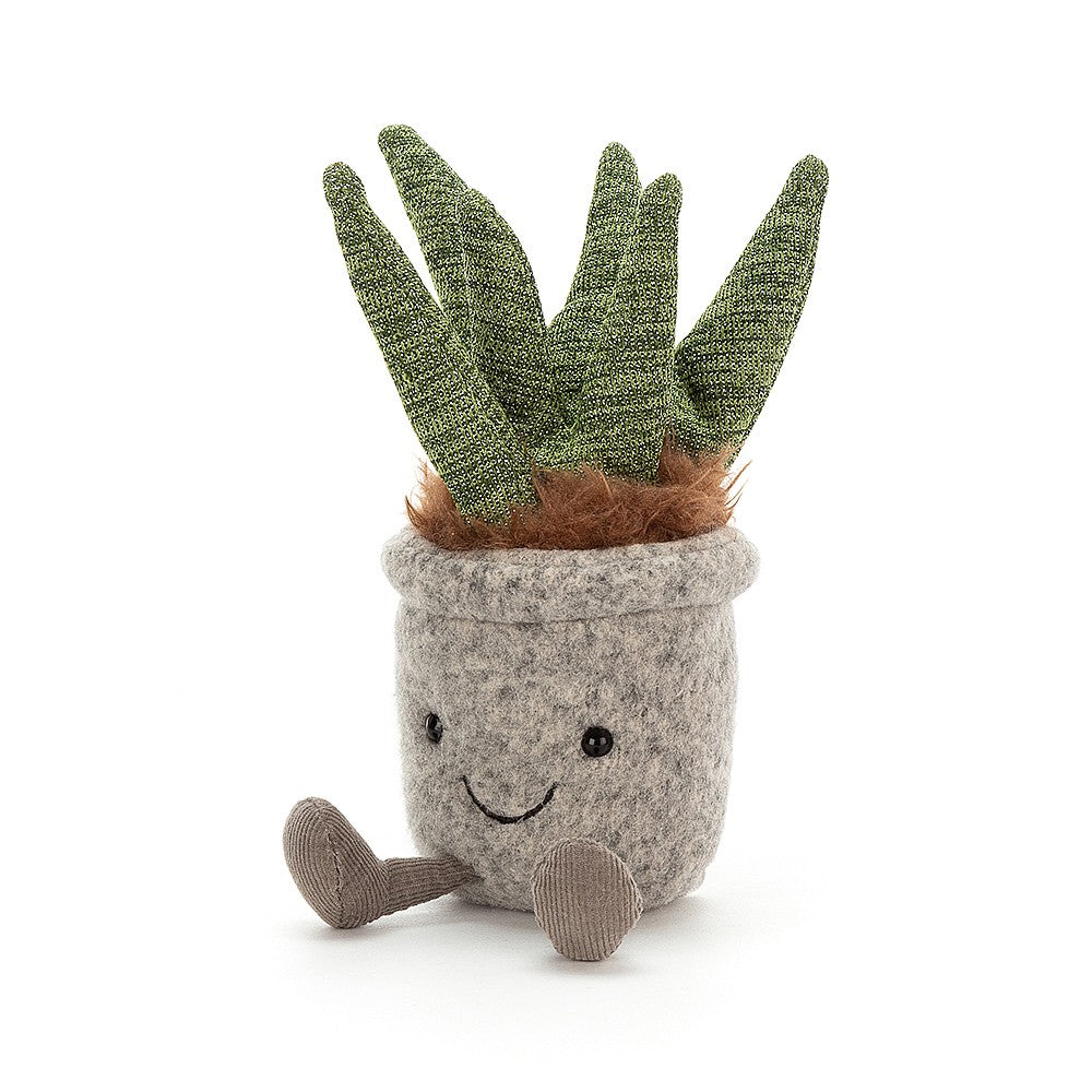 Silly Succulent Aloe Stuffed Animals Jellycat  Paper Skyscraper Gift Shop Charlotte