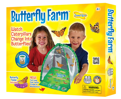 Butterfly Farm w/ Voucher Kids Insect Lore  Paper Skyscraper Gift Shop Charlotte