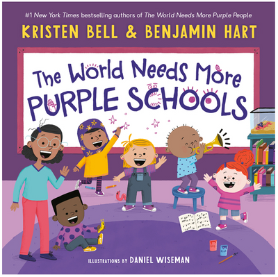 The World Needs More Purple Schools BOOK Penguin Random House  Paper Skyscraper Gift Shop Charlotte