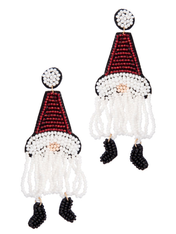 Gnome with Hat Earrings