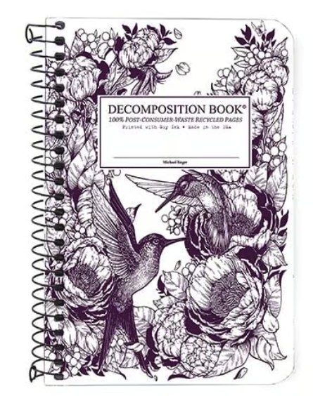 Decomposition Book | Hummingbirds | Pocket