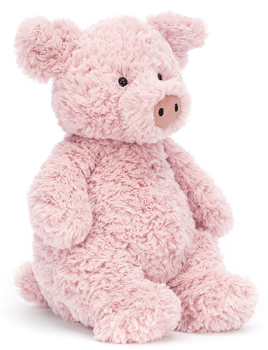 BARNABUS PIG Stuffed Animals Jellycat  Paper Skyscraper Gift Shop Charlotte