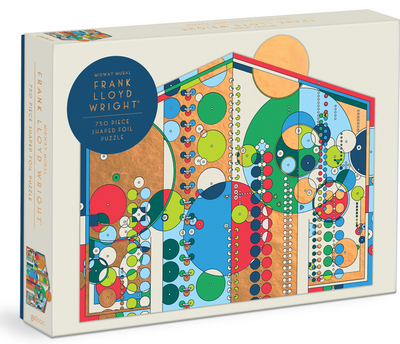 750 Piece Jigsaw Puzzle | Frank Lloyd Wright Midway Mural BOOK Chronicle  Paper Skyscraper Gift Shop Charlotte