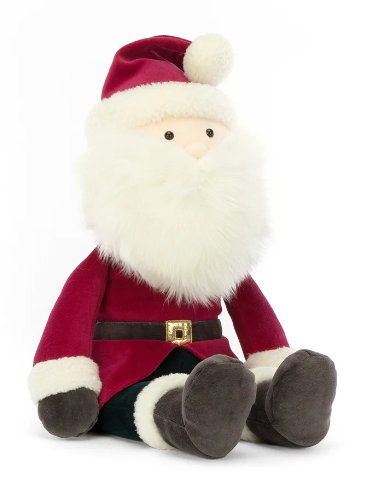 Jolly Santa Huge  Jellycat  Paper Skyscraper Gift Shop Charlotte