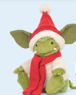 Christmas Grizzo Stuffed Animals Jellycat  Paper Skyscraper Gift Shop Charlotte