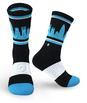 CLT Skyline Socks