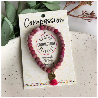 Kantha Connection Bracelet Jewelry World Finds  Paper Skyscraper Gift Shop Charlotte
