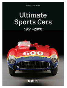 Ultimate Sports Cars. 40th Ed BOOK Taschen  Paper Skyscraper Gift Shop Charlotte