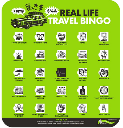 Real Life Travel Bingo Games Breaking Games  Paper Skyscraper Gift Shop Charlotte