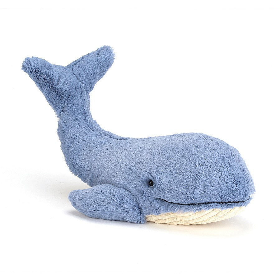 Wilber Whale Stuffed Animals Jellycat  Paper Skyscraper Gift Shop Charlotte