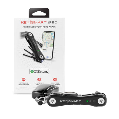 KeySmart iPro || Works With Apple Find My: Black Gadgets & Tech Key Smart  Paper Skyscraper Gift Shop Charlotte