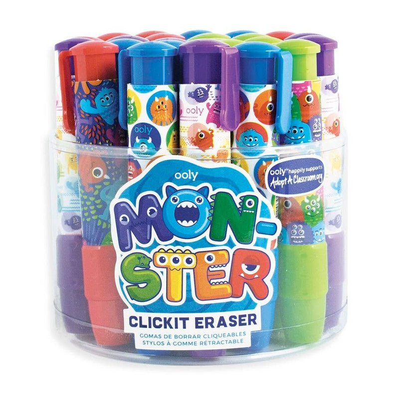 ClickIt Monster Erasers