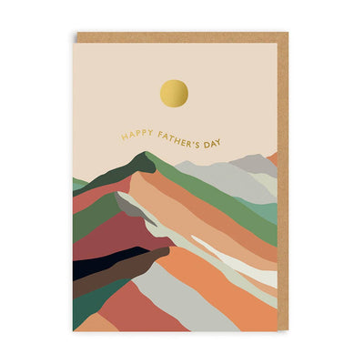 Mountains Happy Father's Day Greeting Card Cards Ohh Deer  Paper Skyscraper Gift Shop Charlotte